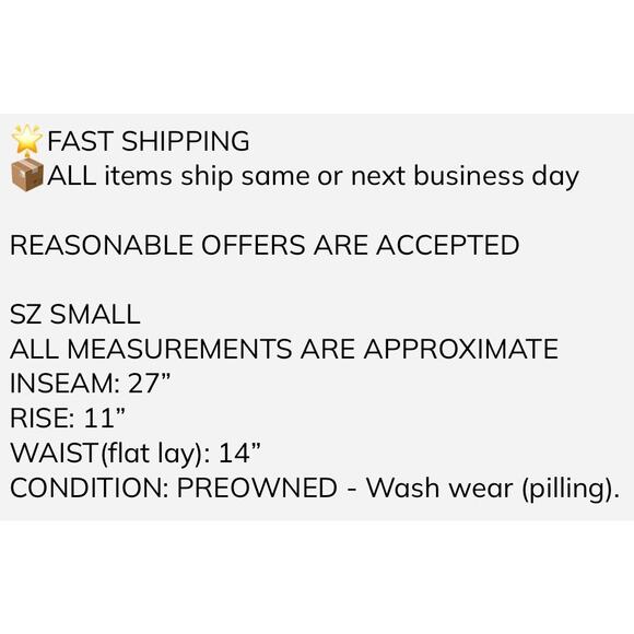 Aerie Chill Joggers SMALL Ski Resort Ice Cold Pants Patchwork Lounge Drawstring - Picture 3 of 9